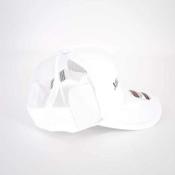 Microdosed. jeng White Otto World Famous Foam Front Trucker Hat Baseball Cap NEW - Picture 5 of 12